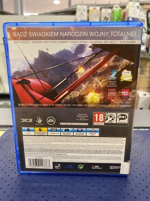 Battlefield 1 PlayStation 4 (PS4)