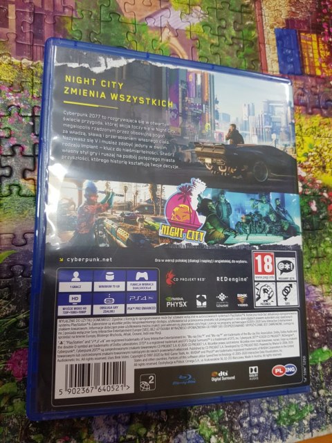 Cyberpunk 2077 PlayStation 4 (PS4) pudełkowa