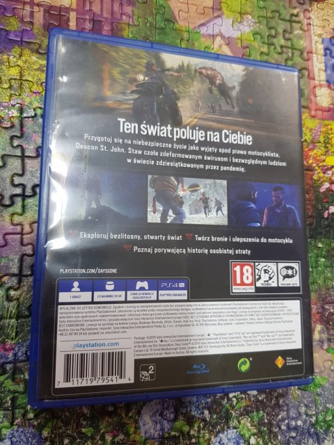 Days Gone PlayStation 4 (PS4) pudełkowa