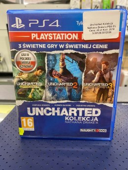 Uncharted: Kolekcja Nathana Drake'a PlayStation 4 (PS4) pudełkowa