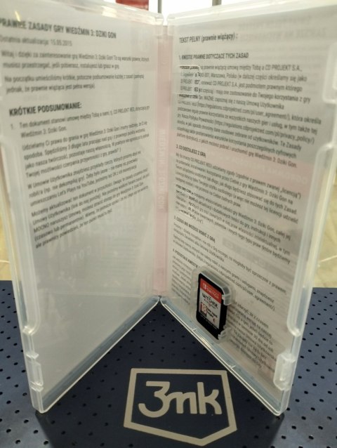 Wiedźmin 3: Dziki Gon Nintendo Switch pudełkowa