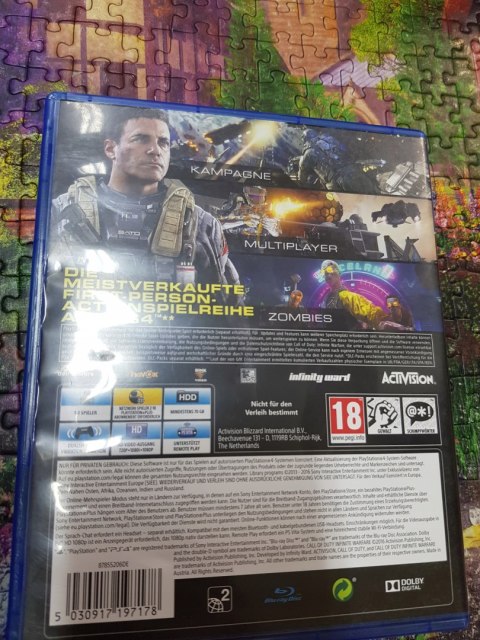 CALL OF DUTY INFINITE WARFARE PlayStation 4 (PS4) pudełkowa