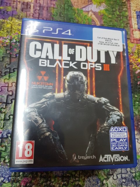 Call of Duty Black Ops III PlayStation 4 (PS4) pudełkowa