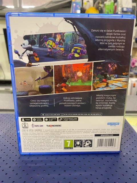 Disney Epic Mickey: Rebrushed PlayStation 5 (PS5)