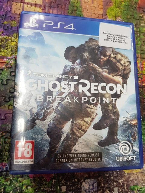 GHOSTRECON BREAKPOINT PlayStation 4 (PS4) pudełkowa