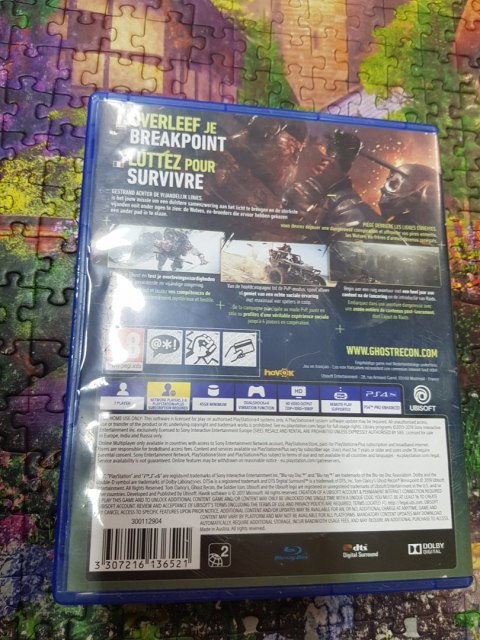 GHOSTRECON BREAKPOINT PlayStation 4 (PS4) pudełkowa
