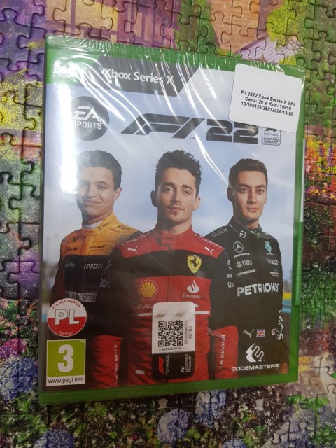 GRA XBOX SERIES X F1 22 Xbox Series X pudełkowa