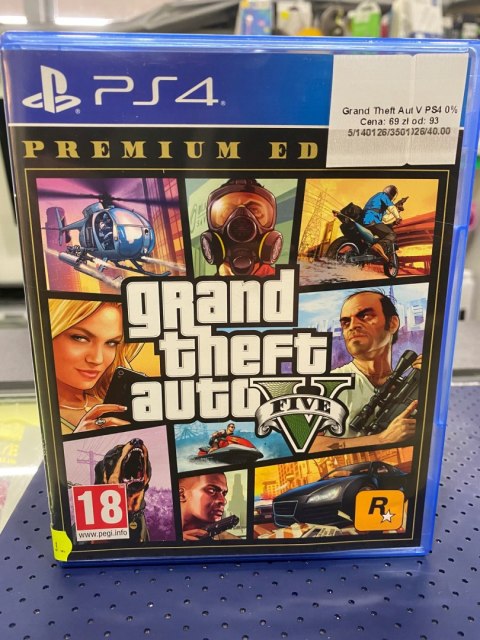 Grand Theft Auto V PlayStation 4 (PS4)