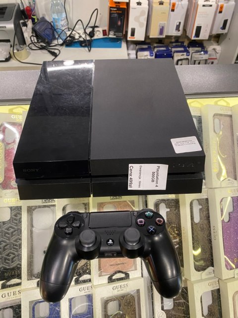 Konsola Sony PlayStation 4 500 GB czarny + kontroler