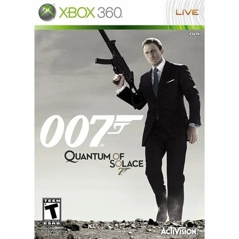 Quantum of Solace 007 Xbox 360 pudełkowa