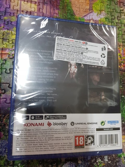 Silent Hill 2 Remake PlayStation 5 (PS5) pudełkowa
