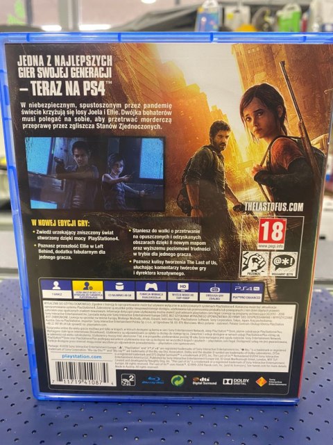The Last of Us Remastered PlayStation 4 (PS4)
