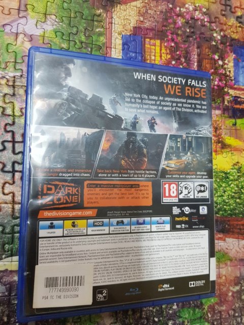 Tom Clancy's The Division PlayStation 4 (PS4) pudełkowa