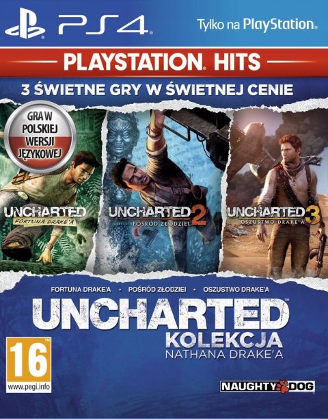 Uncharted: Kolekcja Nathana Drake'a PlayStation 4 (PS4) pudełkowa