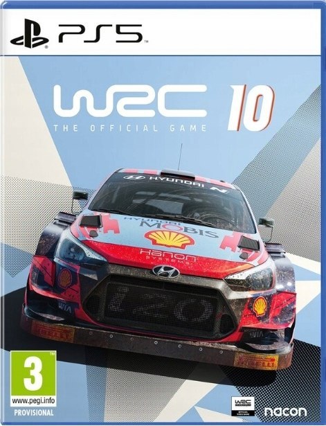 WRC 10 The Official Game PlayStation 5 (PS5) pudełkowa