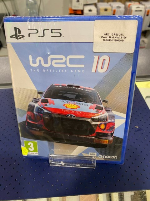 WRC 10 The Official Game PlayStation 5 (PS5) pudełkowa