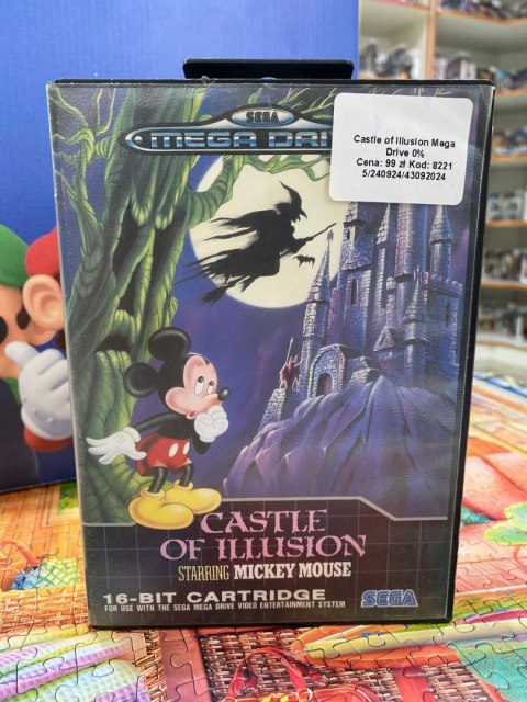 Castle of Illusion Starring Mickey Mouse Sega Mega Drive/Genesis