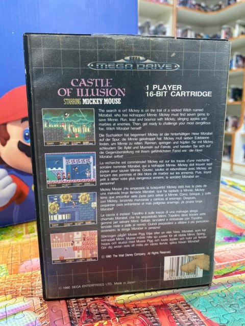 Castle of Illusion Starring Mickey Mouse Sega Mega Drive/Genesis