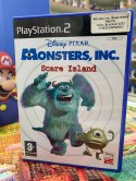 DISNEY PIXAR MONSTERS, INC SCARE ISLAND Sony PlayStation 2 (PS2)