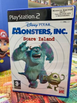 DISNEY PIXAR MONSTERS, INC SCARE ISLAND Sony PlayStation 2 (PS2)