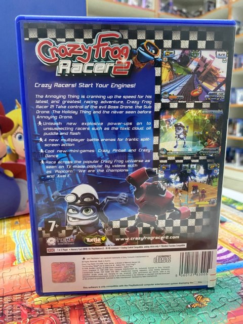 CRAZY FROG RACER 2 Sony PlayStation 2 (PS2)
