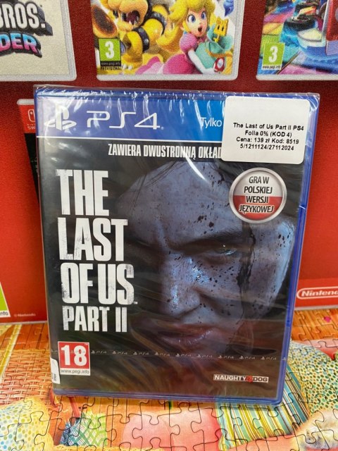 The Last of Us: Part II Sony PlayStation 4 (PS4)