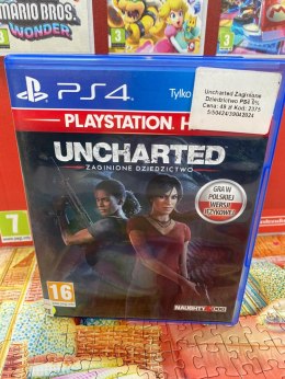 UNCHARTED ZAGINIONE DZIEDZICTWO PS4