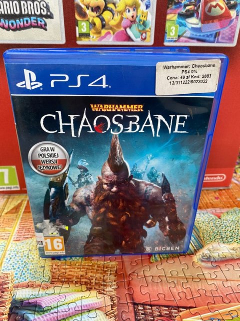 WARHAMMER CHAOSBANE Sony PlayStation 4 (PS4)