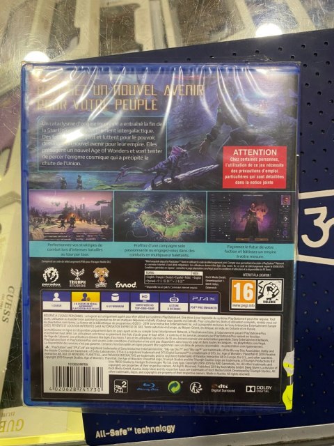 Age of Wonders Planetfall PlayStation 4 (PS4)