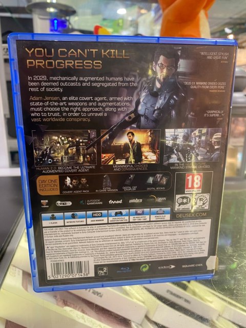 Deus Ex: Mankind Divided PlayStation 4 (PS4)