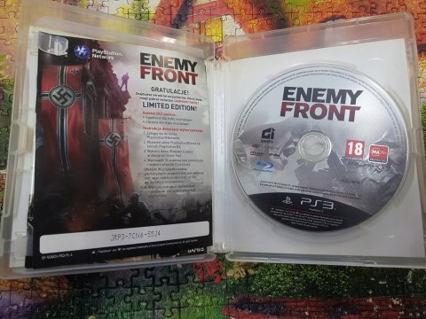 Enemy Front Limited Edition PlayStation 3 (PS3) pudełkowa