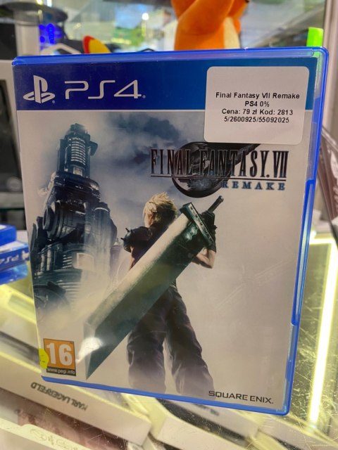 Final Fantasy VII Remake PlayStation 4 (PS4)