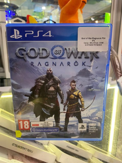 God of War Ragnarok PlayStation 4 (PS4)