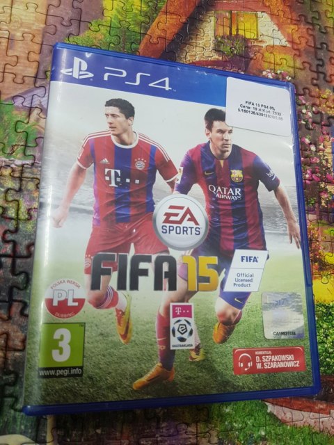 Gra na ps4 Fifa 15 PlayStation 4 (PS4) pudełkowa