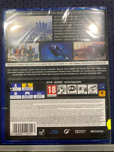 Grand Theft Auto V PlayStation 4 (PS4)