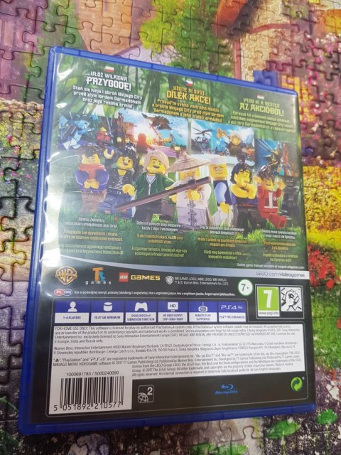 LEGO Ninjago Movie Video Game PlayStation 4 (PS4) pudełkowa