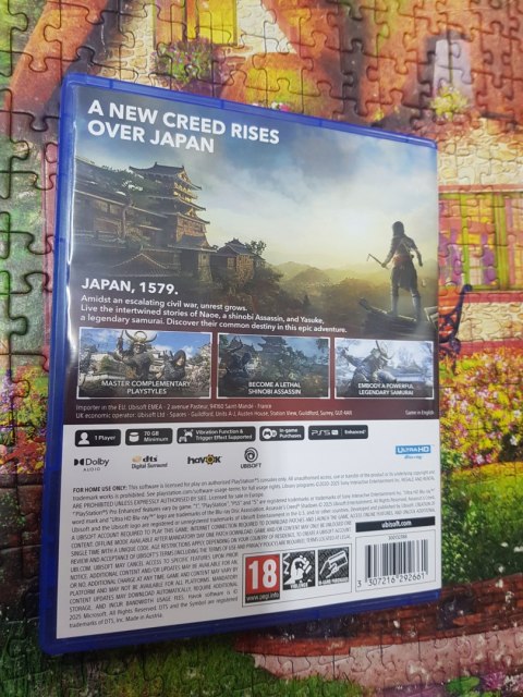 PS5 Assassin's Creed : Shadows PlayStation 5 (PS5) pudełkowa