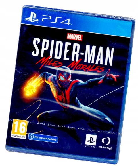 Spider Man Miles Morales PS4 NOWA Pudełkowa PlayStation 4 (PS4) pudełkowa