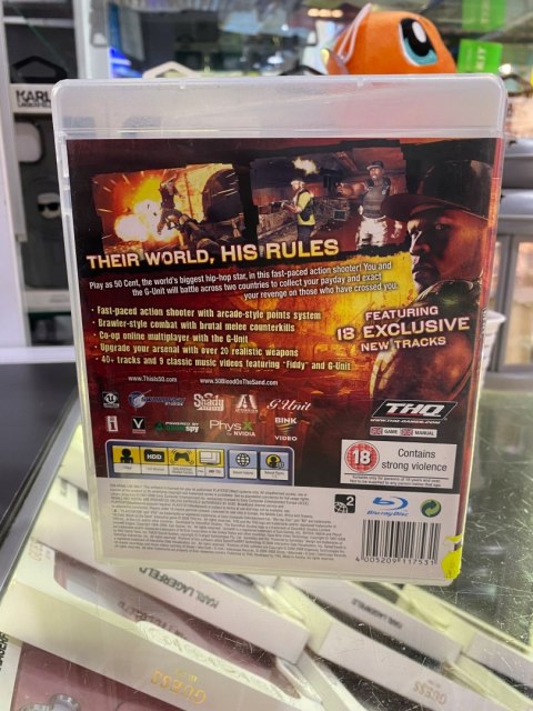 50 Cent Blood on the Sand PlayStation 3 (PS3)