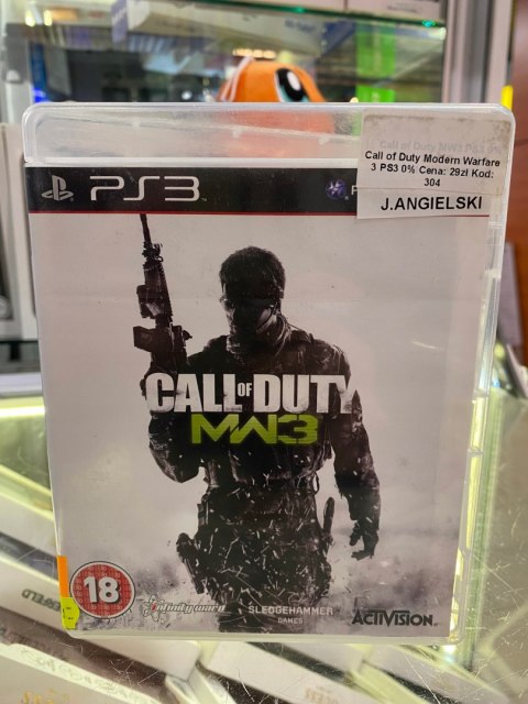 Call of Duty Modern Warfare 3 PlayStation 3 (PS3)
