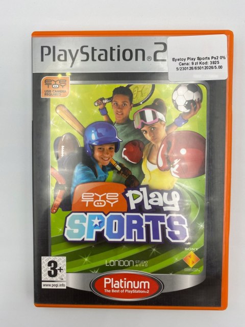 EyeToy: Play Sports PlayStation 2 (PS2)