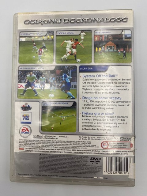 FIFA FOOTBALL 2004 PlayStation 2 (PS2)