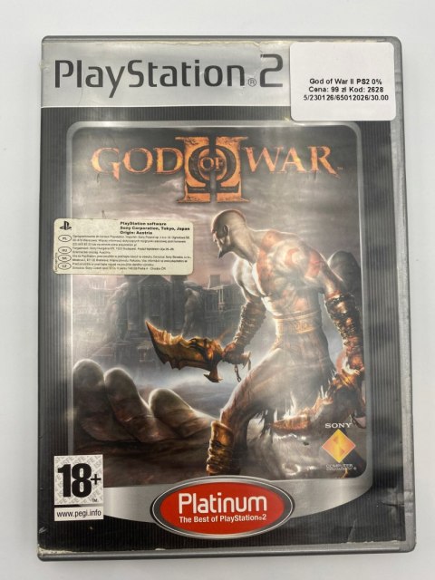 GOD OF WAR PS2 PLAYSTATION 2 POLSKIE WYDANIE