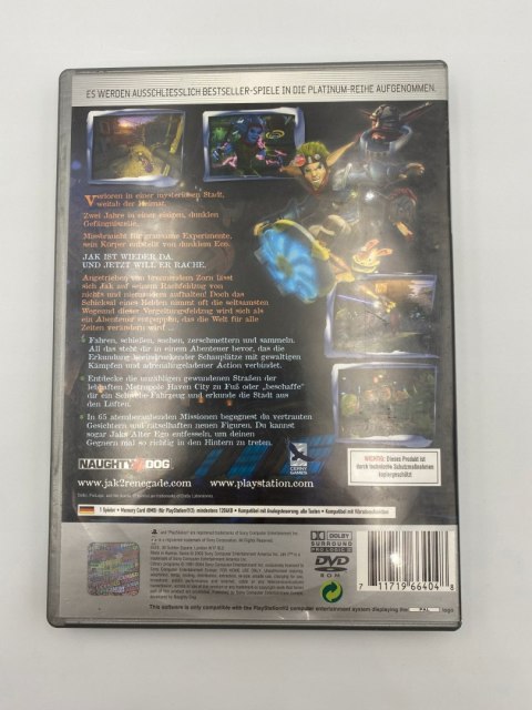 JAK II 2 RENEGADE PlayStation 2 (PS2)