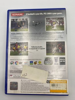 Pro Evolution Soccer PES 2008 PlayStation 2 (PS2)