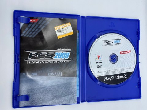 Pro Evolution Soccer PES 2008 PlayStation 2 (PS2)