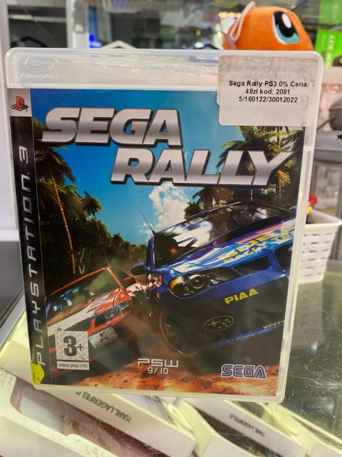 Sega Rally PlayStation 3 (PS3)