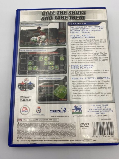 TOTAL CLUB MANAGER 2004 PlayStation 2 (PS2)