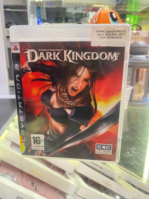 Untold Legends: Dark Kingdom PlayStation 3 (PS3)