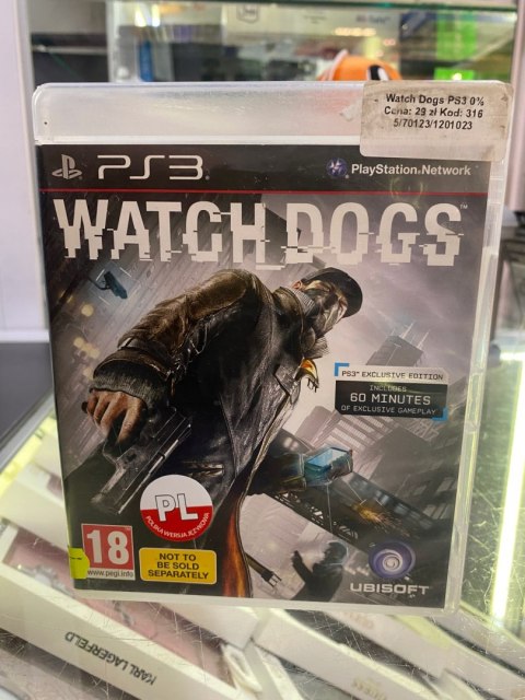 Watch Dogs PlayStation 3 (PS3)